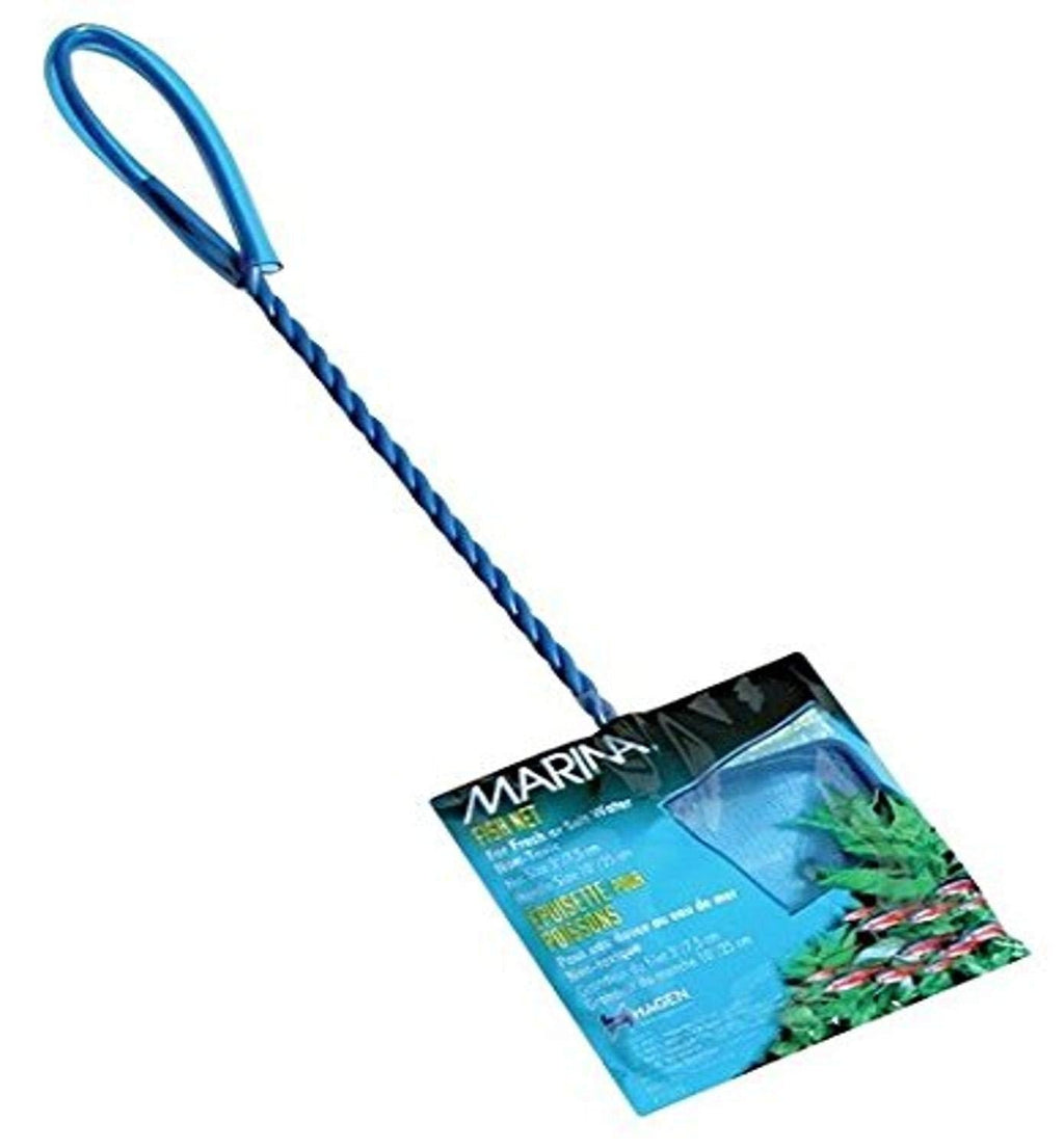 [Australia] - Marina 3-Inch Blue Fine Nylon Net with 10-Inch Handle 3 inch net Standard Packaging 