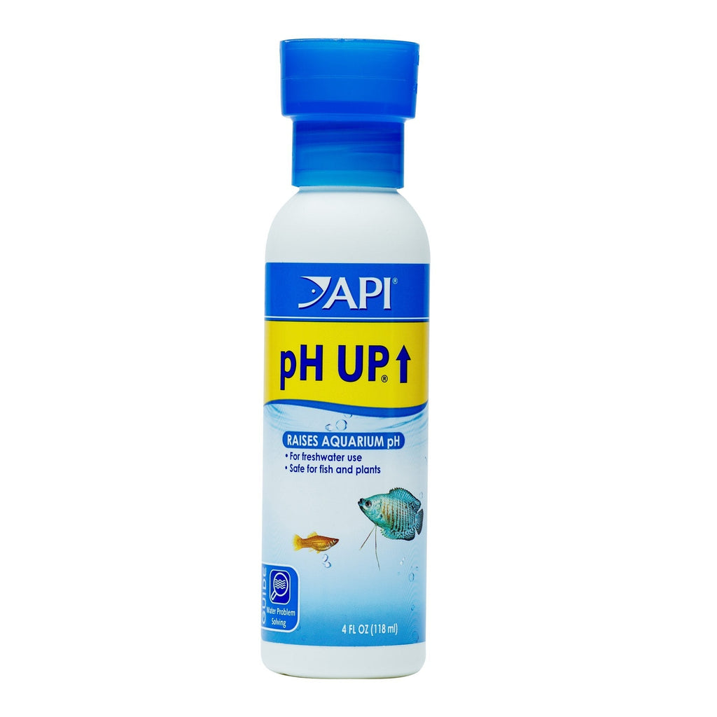 API pH UP Freshwater Aquarium Water pH Raising Solution 4-Ounce Bottle - PawsPlanet Australia