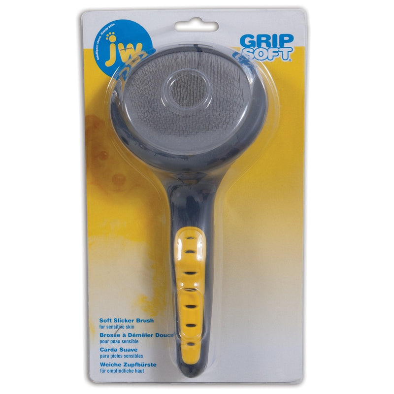 [Australia] - JW Pet Company GripSoft Slicker Brush Soft Pin Dog Brush 1 