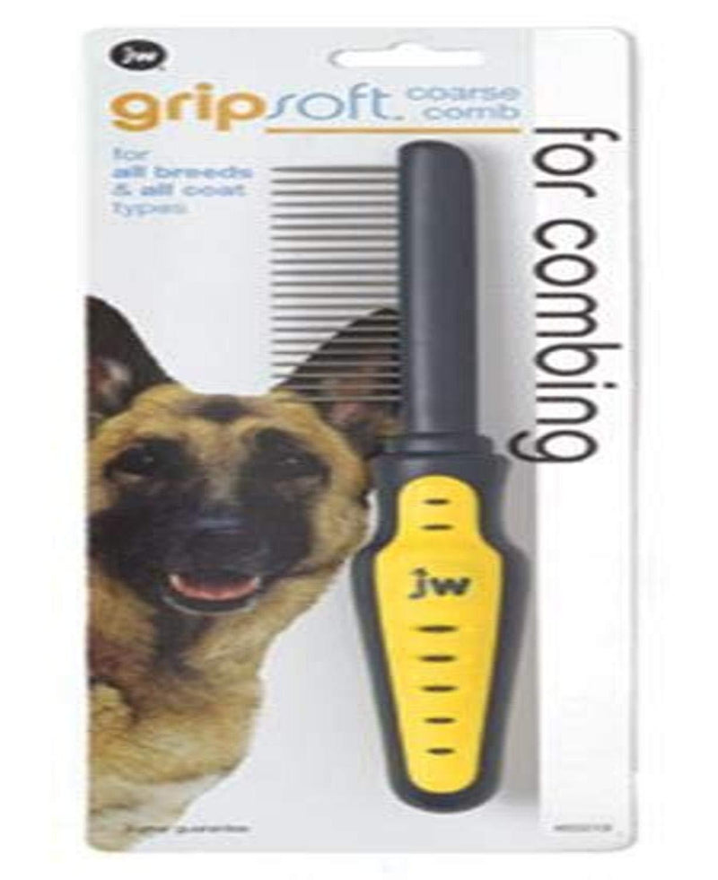 [Australia] - JW Pet Company GripSoft Coarse Comb for Dogs 