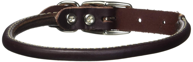 [Australia] - Coastal Pet Products 2205 Leather Latigo Round Dog Collar, 5/8 by 16-Inch 