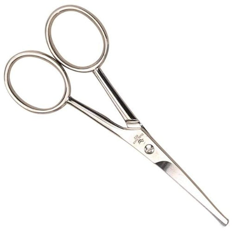 Dubl Duck Stainless Steel Ear/Nose Curved Pet Grooming Shears, 4-Inch - PawsPlanet Australia