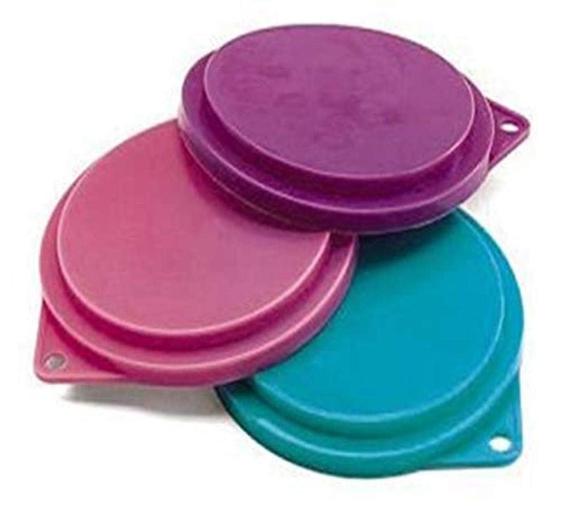 3-1/2-Inch Pet Food Can Covers Covers Are 3 1/2" Diameter - PawsPlanet Australia