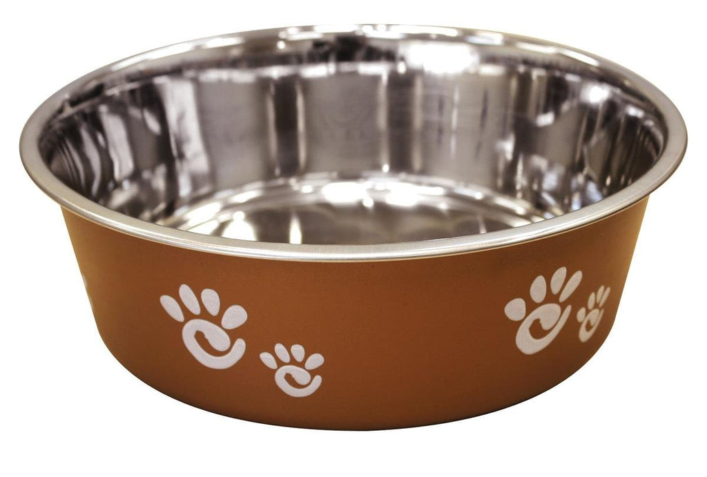 [Australia] - Ethical Pet Barcelona Pet Dish, 64-Ounce, Pearlized Copper 