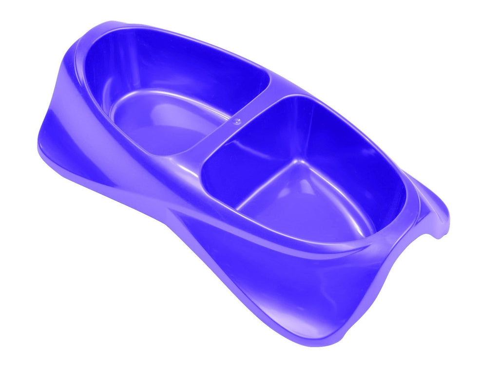 [Australia] - Lightweight Double Dish for Dogs Large 