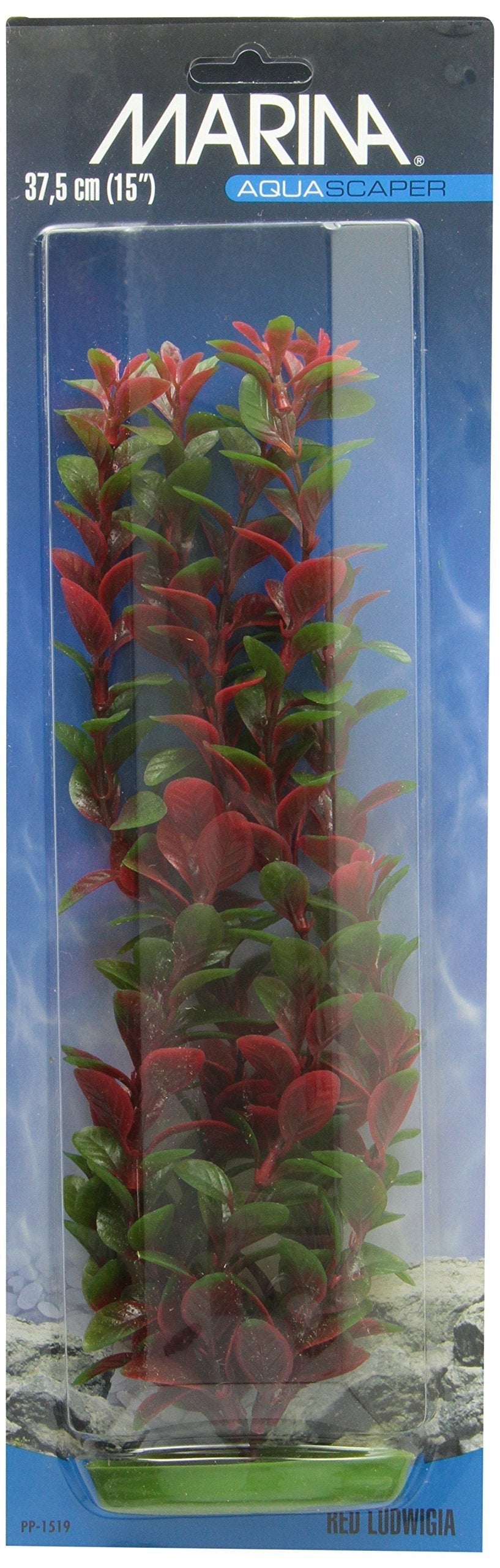 [Australia] - Marina Aquascaper Ludwigia Plant, 15-Inch, Red X-Large 