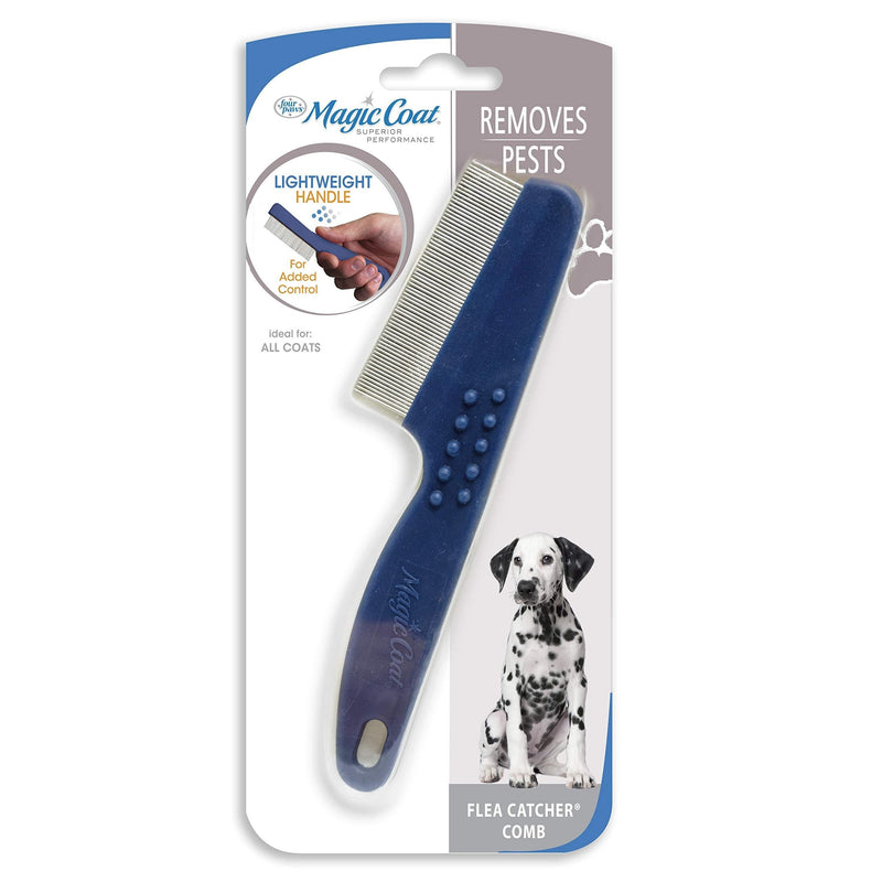 Four Paws Fine Flea Comb for flea Removal on fine Coats Fine Coat Plastic - PawsPlanet Australia