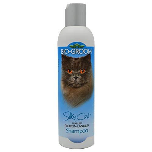 [Australia] - Bio-groom Silky Cat Protein and Lanolin Shampoo, 8-Ounce 