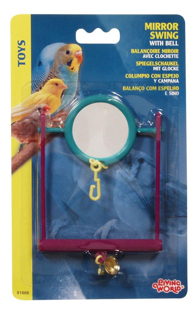 [Australia] - Living World Plastic Mirror Swing with Bell 