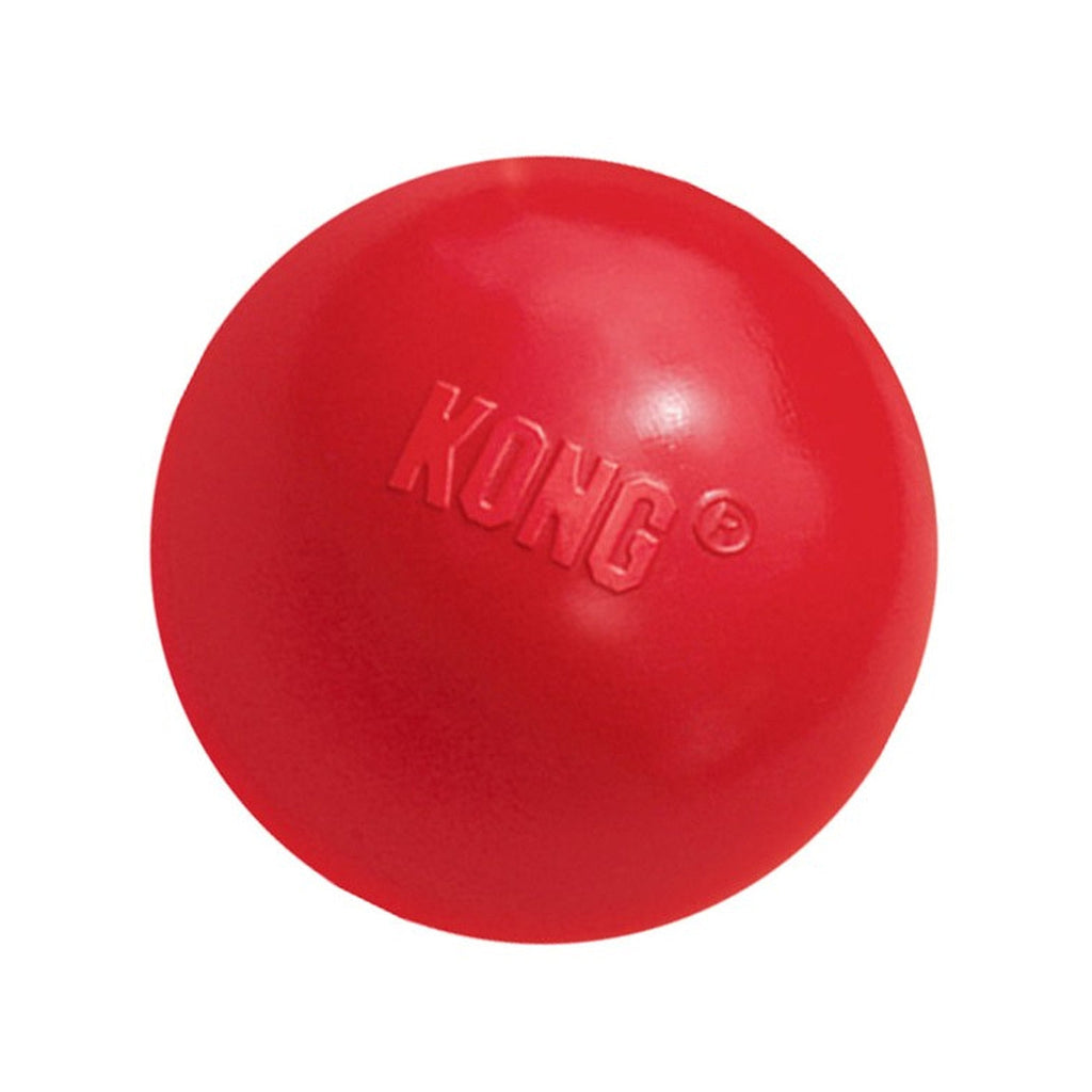 [Australia] - KONG - Ball with Hole - Durable Rubber, Fetch Toy - For Small Dogs 