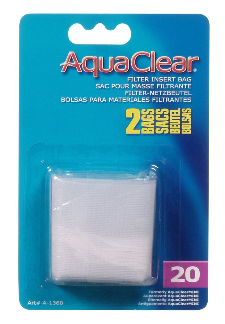 [Australia] - Aqua Clear 20 Nylon Bags, 2 Bags Each 2-Pack 