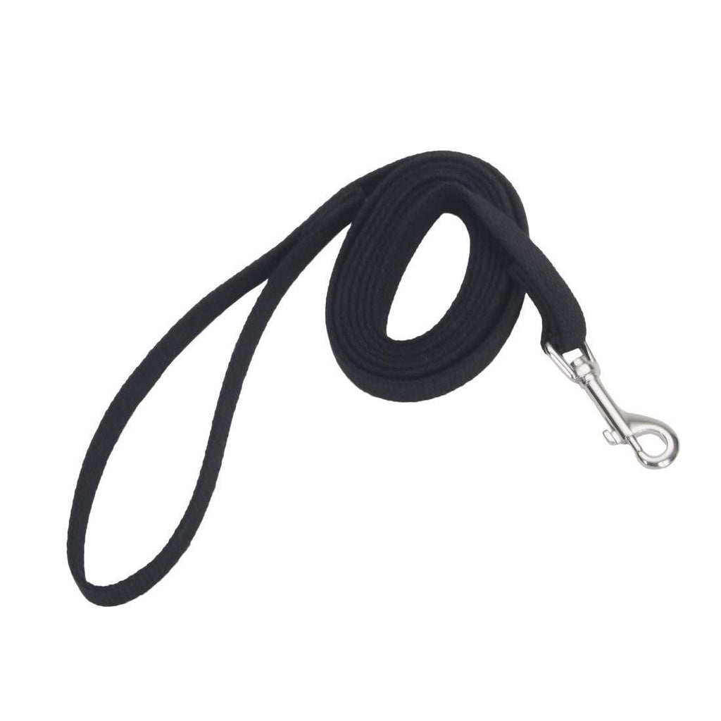 [Australia] - Train Right Cotton Web Training Leash Black 