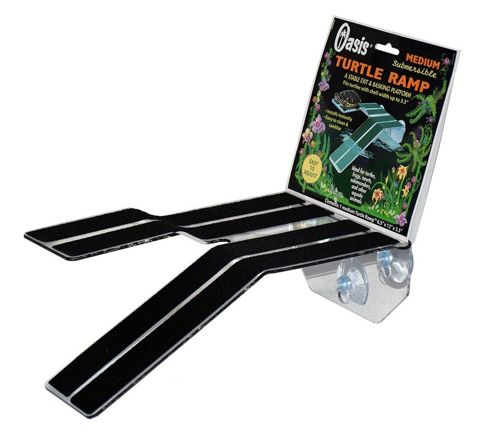 Oasis #64225 Turtle Ramp - Medium 12-Inch by 6-1/2-Inch by 3-1/4-Inch - PawsPlanet Australia