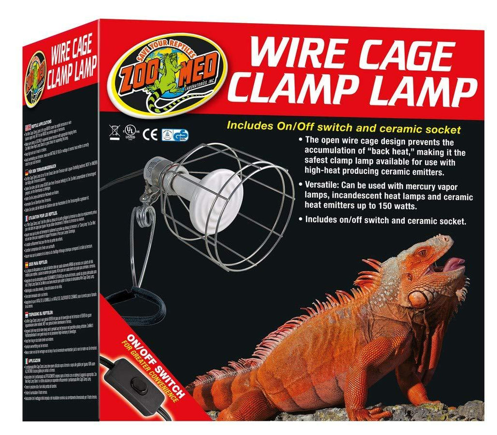 [Australia] - Zoo Med Wire Cage Clamp Lamp 