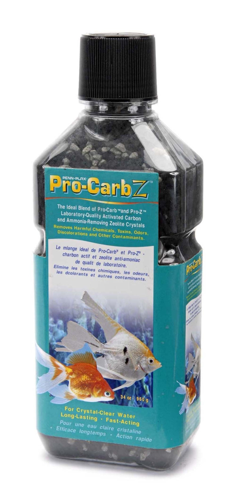 [Australia] - Penn Plax Pro-Carb Z Contains Activated Carbon and Zeolite for Crystal Clear, Healthy Aquarium Water, 34 Ounce, Model:PBZC2M 