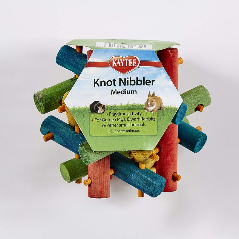 Kaytee Nut Knot Nibbler, Medium 3.5 Inches x 4 Inches x 3.5 Inches Green - PawsPlanet Australia