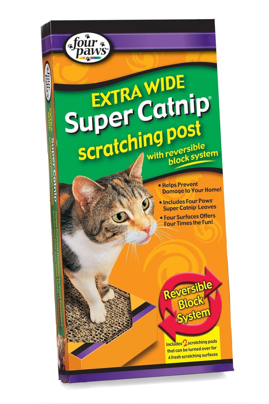 [Australia] - Four Paws Super Catnip Extra Wide Cat Scratching Post 