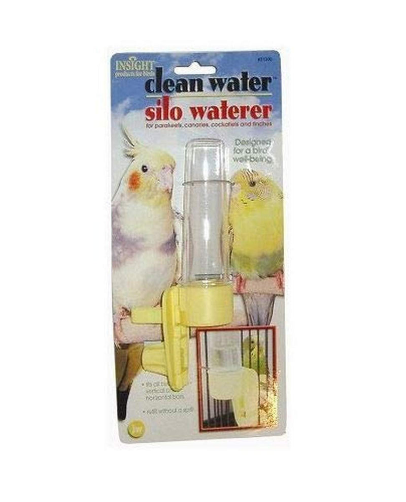 JW Pet Company Clean Water Silo Waterer Bird Accessory, Regular (Colors May Vary) - PawsPlanet Australia