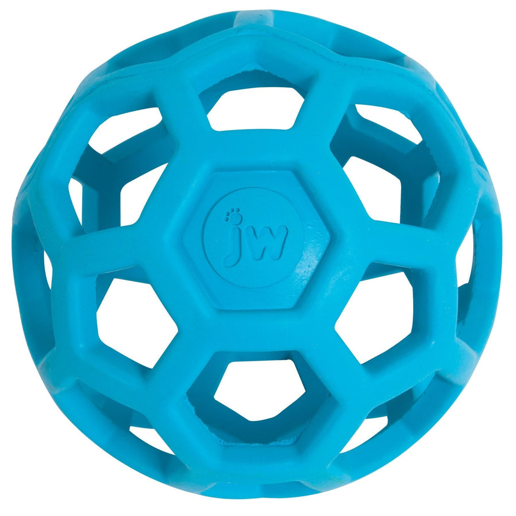 [Australia] - JW Hol-ee Roller Original Treat Dispensing Dog Ball - Hard Natural Rubber - Assorted Colors, Jumbo 