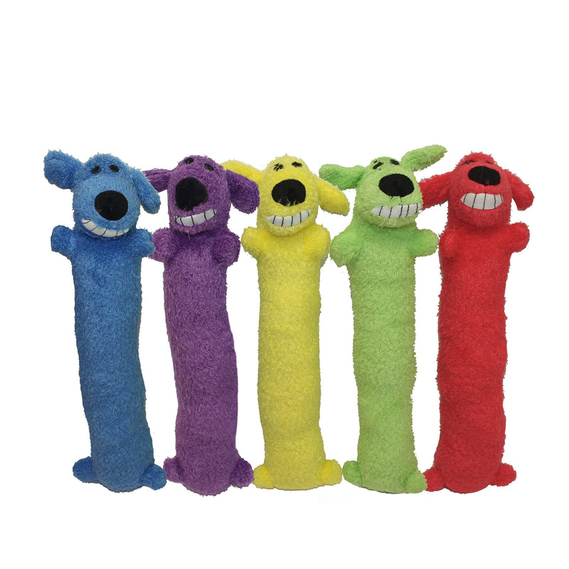 Multipet Loofa Dog Plush Dog Toy (Colors May Vary) Large 18 Inch - PawsPlanet Australia