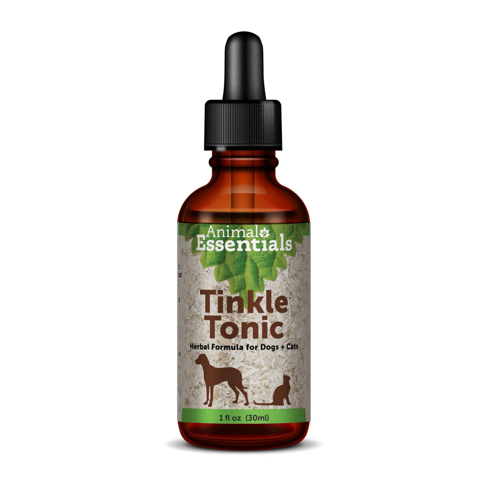 Animal Essentials Tinkle Tonic Herbal Formula for Healthy Urinary Tract in Dogs & Cats, 1 fl oz - Made in the USA, Alcohol Free - PawsPlanet Australia