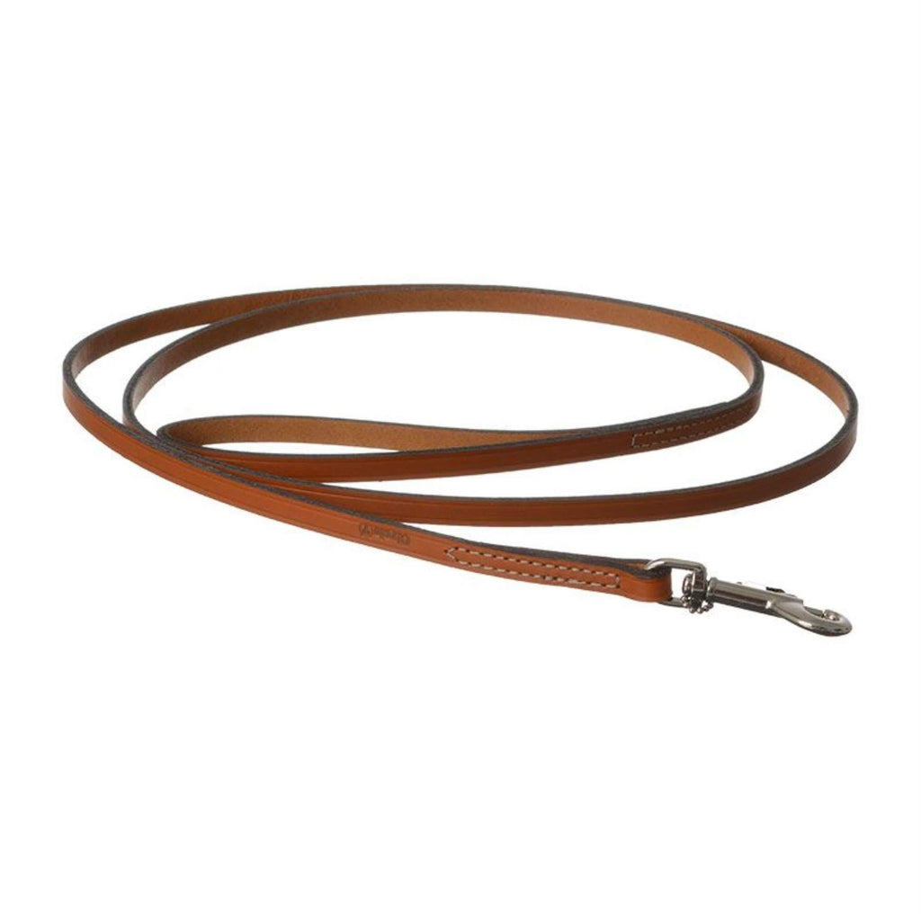 [Australia] - Circle T Tan Oak Leather Dog Leash - 6 ft. with a Width of 3/8 in. 