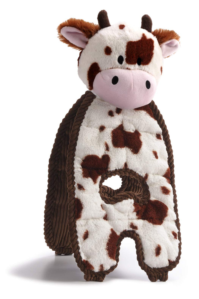 [Australia] - Charming Pet Cuddle Tugs Plush Toy Cow 