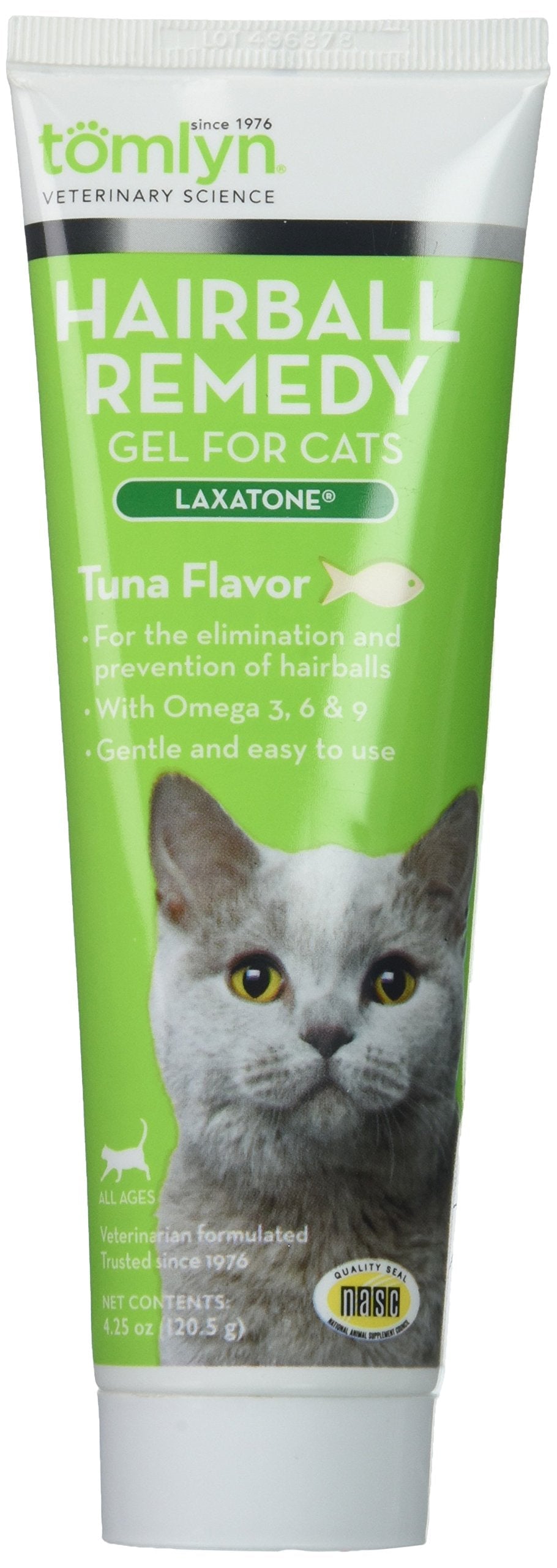 TOMLYN Laxatone Lubricant 4.25oz Tube- Tuna Flavored - PawsPlanet Australia