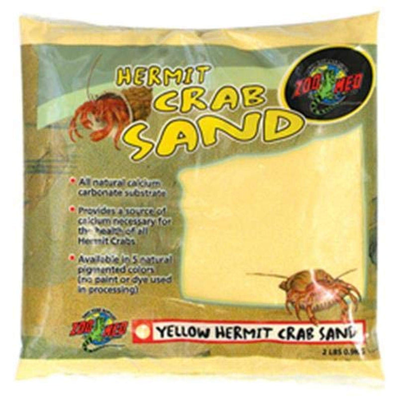 Zoo Med Laboratories SZMHC2Y Hermit Crab, 2-Pound, Sand Yellow - PawsPlanet Australia