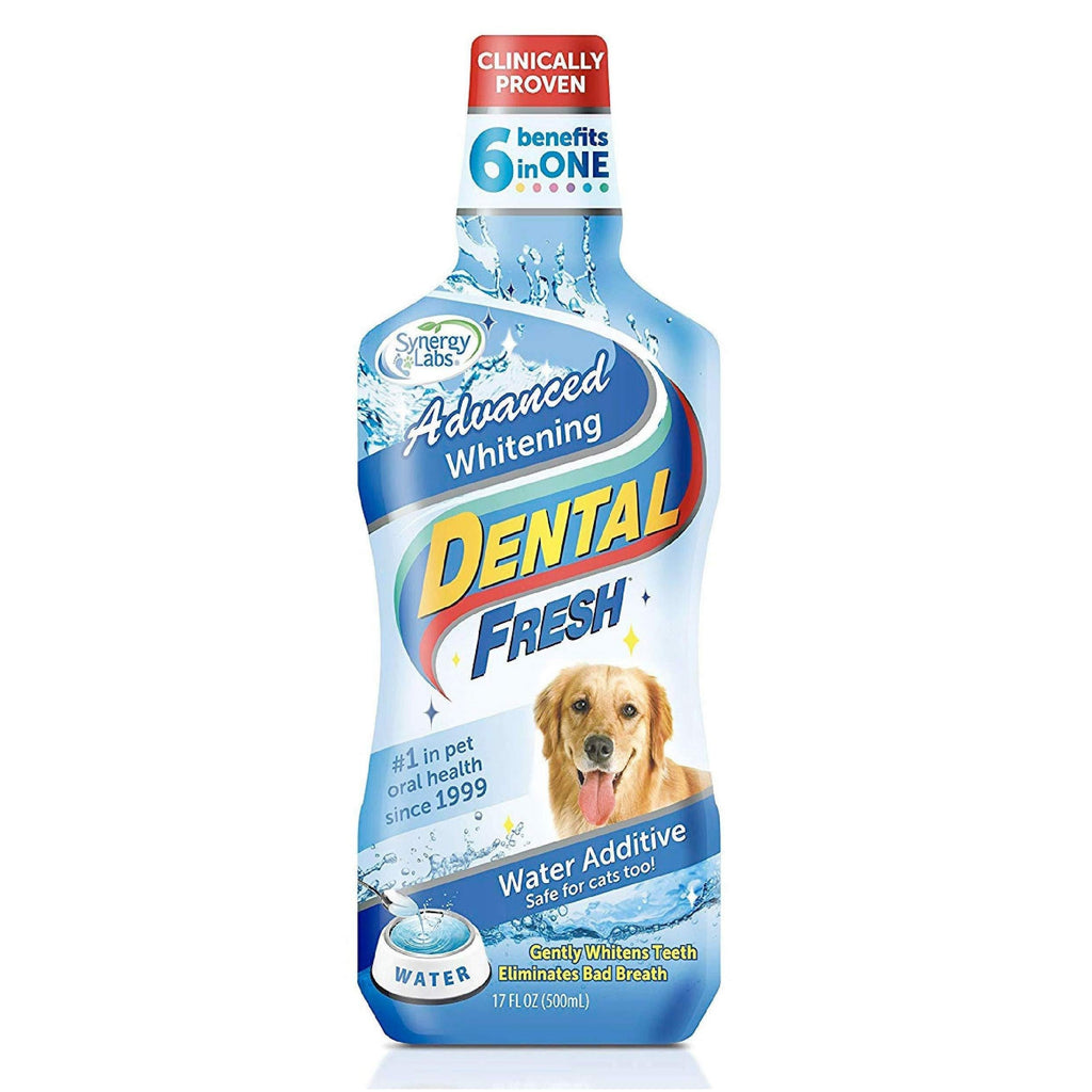 Dental Fresh Advanced Whitening Formula Dog Water Additive 17 oz. (369048) - PawsPlanet Australia