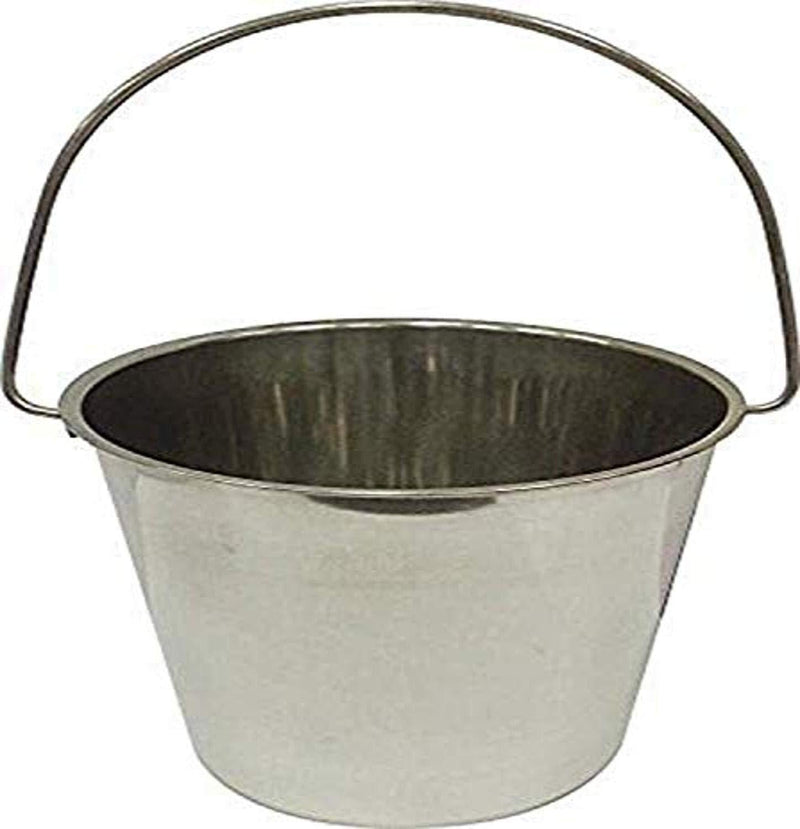 [Australia] - Ethical 9-Quart Stainless Steel Kennel Pail with Handle 