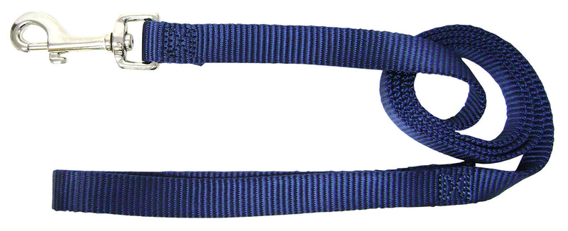 [Australia] - Hamilton 3/4-Inch Single Thick Nylon Lead with Swivel Snap, 6-Feet Long, Navy Blue 