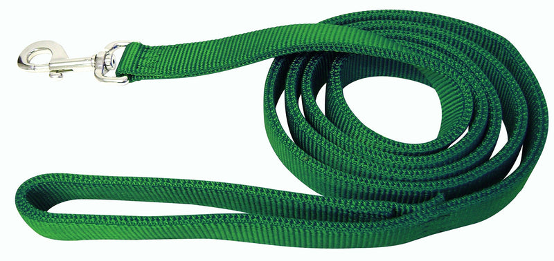 [Australia] - Hamilton Double Thick Nylon Dog Training Lead, 1-Inch by 6-Feet, Dark Green 