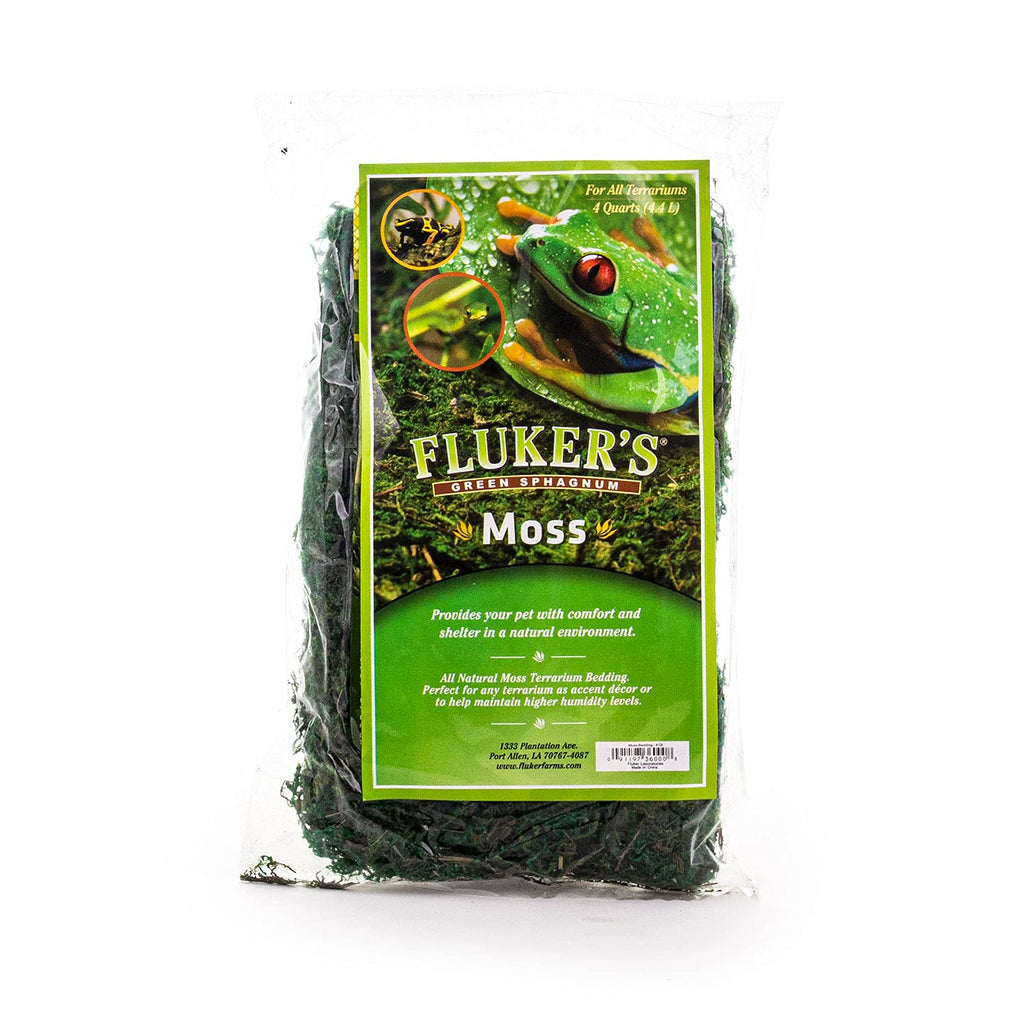 Fluker's Reptile Green Terrarium Moss 4-Quart - PawsPlanet Australia