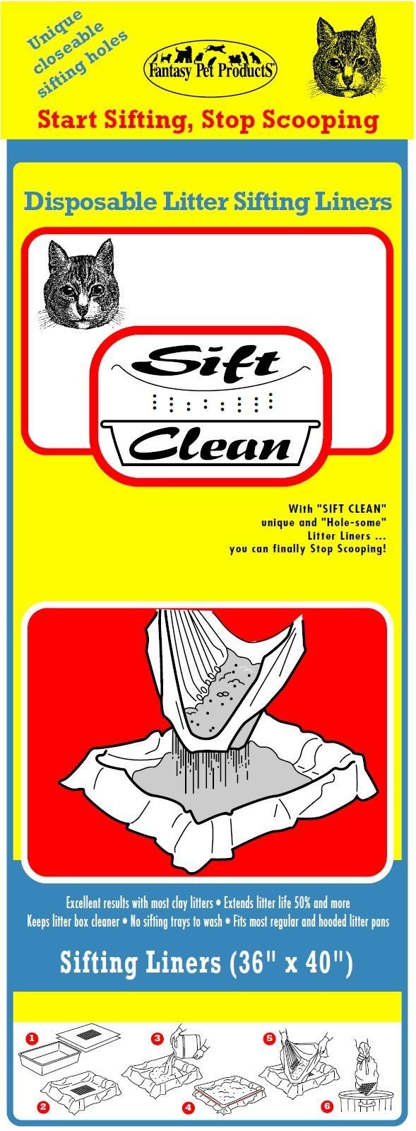 [Australia] - Sift Clean Liners (36in x 40in) 