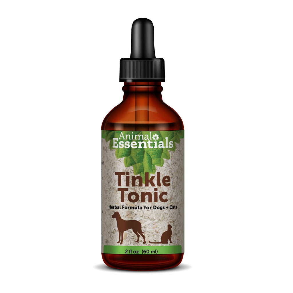 Animal Essentials Tinkle Tonic Herbal Formula for Healthy Urinary Tract in Dogs & Cats (Various Sizes) - Made in The USA (2 fl oz) - PawsPlanet Australia