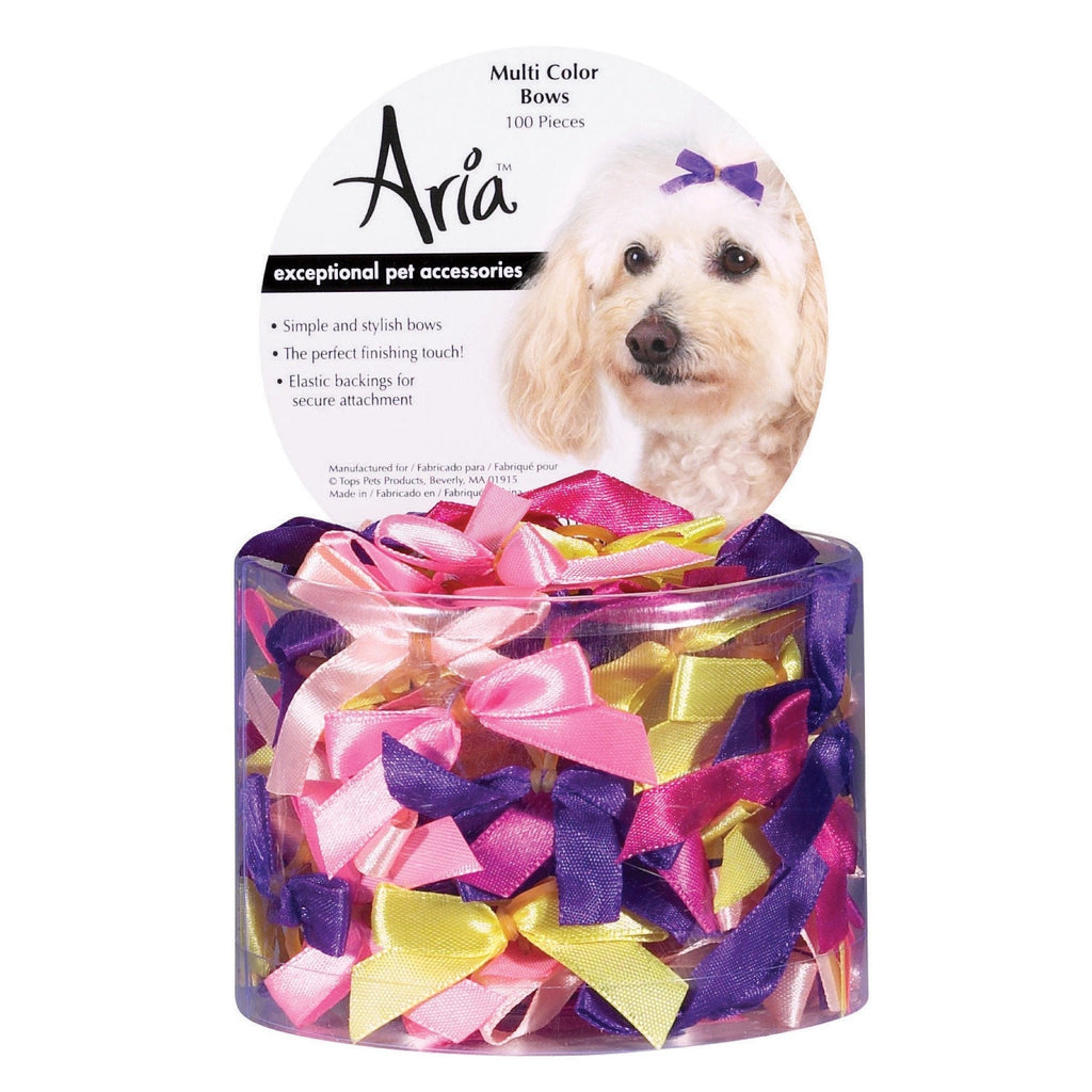 [Australia] - Multicolor Dog Bows (100 Pieces) 100/Pack 