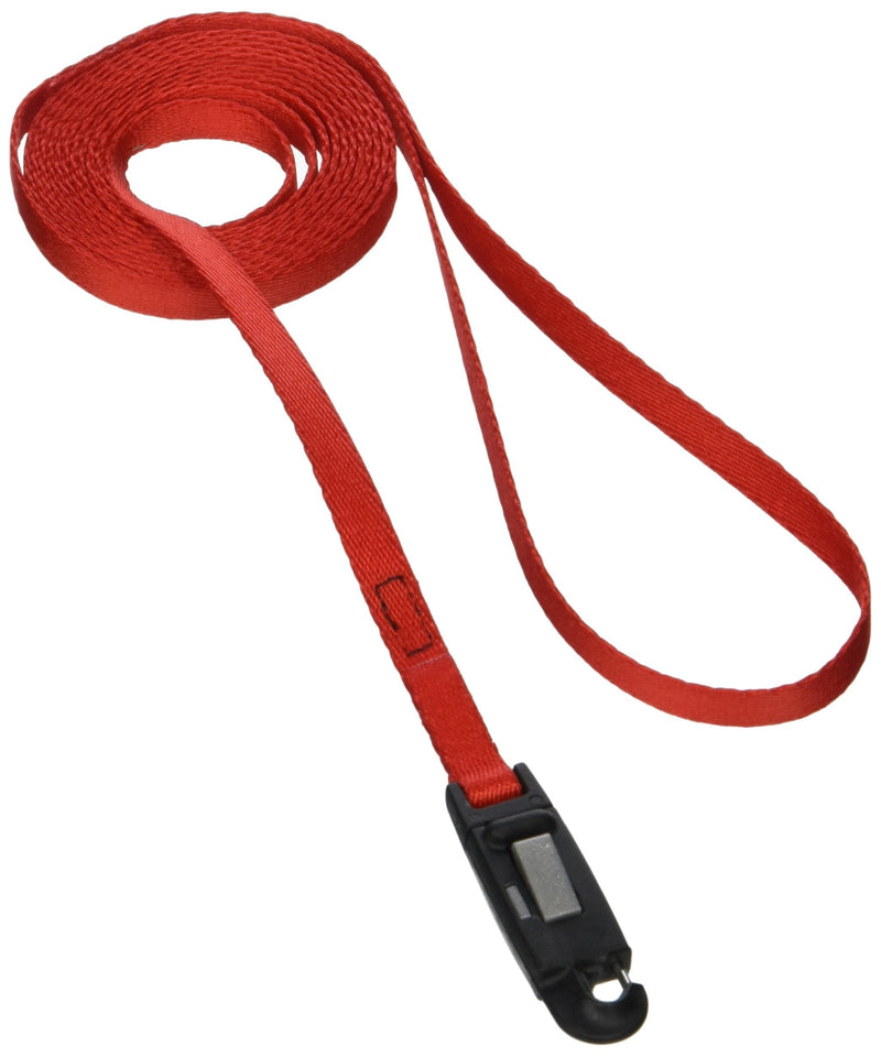 [Australia] - LI'L PALS 6 Foot Dog Leash Red with a Width of 5/16 in. 