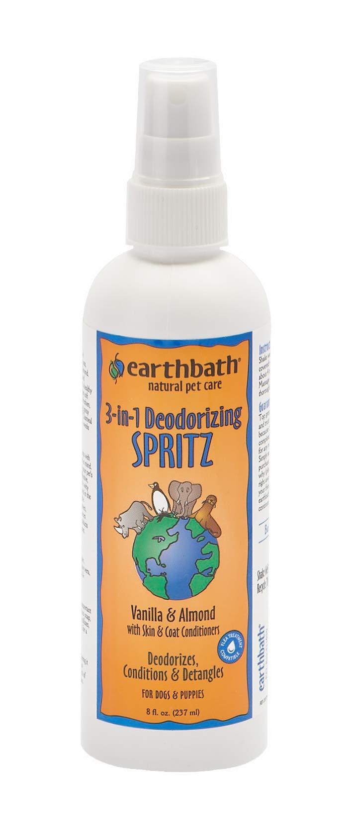 [Australia] - Earthbath All Natural Vanilla Almond Deodorizing Spritz Pack of 1 