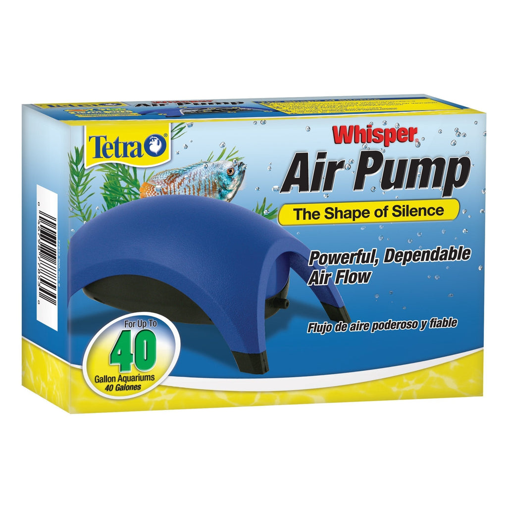 Tetra Whisper Air Pump 20 To 40 Gallons, For aquariums, Powerful Airflow, Non-UL Listed - PawsPlanet Australia