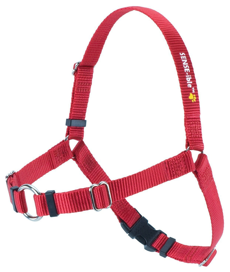 [Australia] - SENSE-ible No-Pull Dog Harness - Red Medium by Softouch 