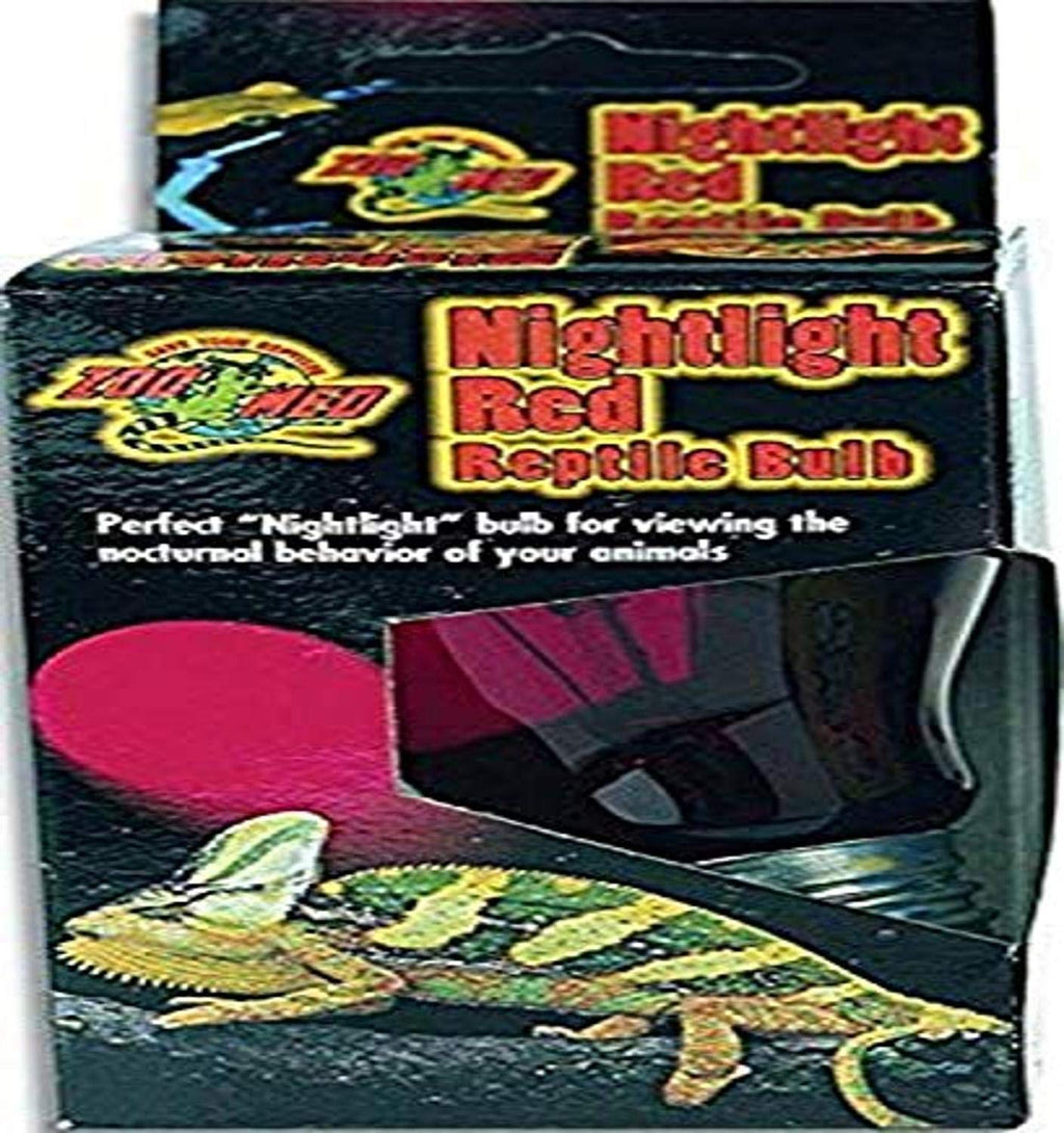 [Australia] - Zoo Med Nightlight Red Reptile Bulb 100 Watts 