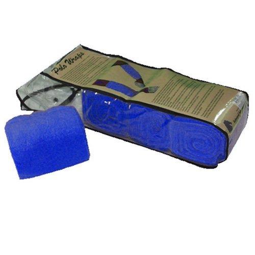 [Australia] - Intrepid International Full Horse Polo Wrap Set Blue 