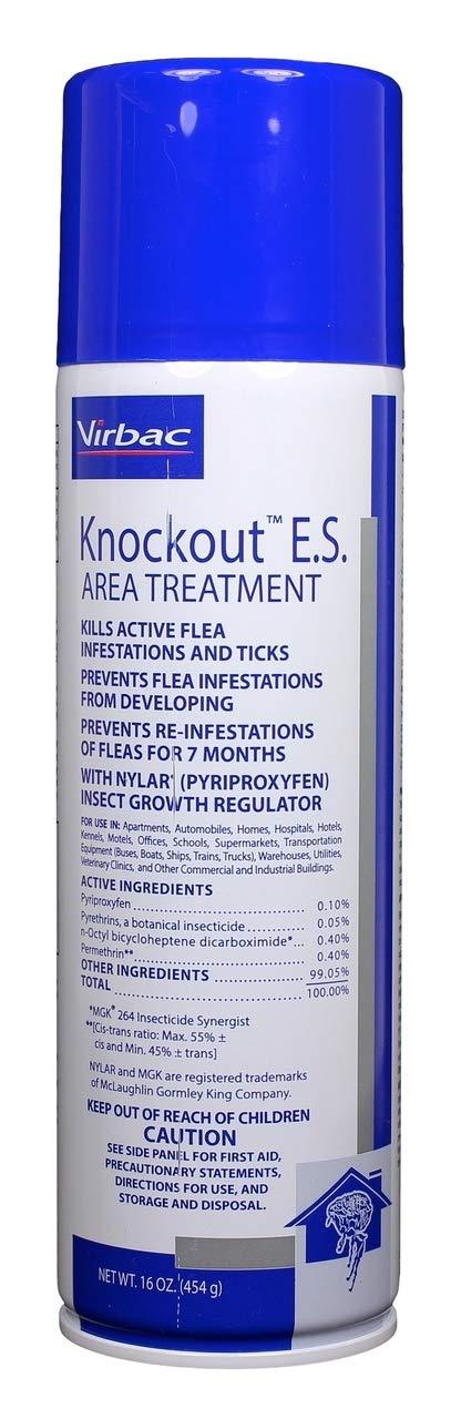 Virbac Knockout E.S. Area Treatment 16 oz - PawsPlanet Australia