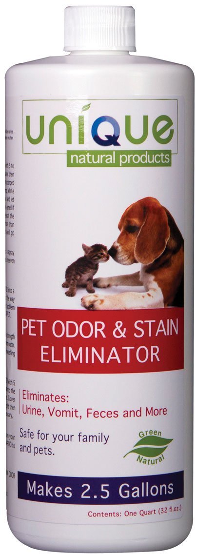 [Australia] - Unique Pet Odor and Stain Eliminator | Removes Old and New Stains | Eliminates Odors and Stains From Urine, Vomit, Feces and More | Safe and Ecofriendly Quart 