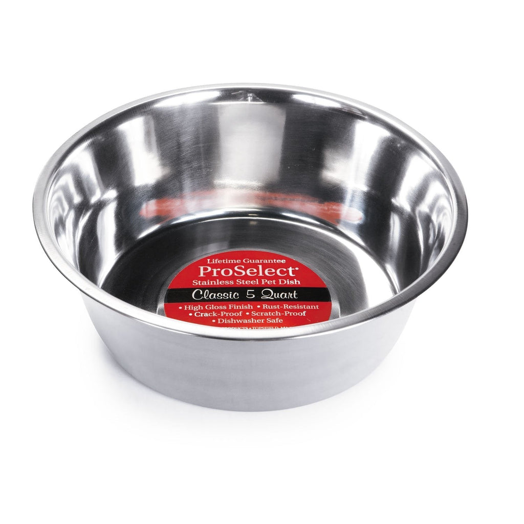 [Australia] - ProSelect Stainless Steel Classic Dog Bowl 160oz 