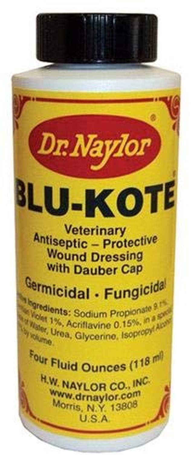 Dr. Naylor Blu-Kote Dauber (4 oz.) - Fast Drying Antiseptic Wound Dressing - PawsPlanet Australia