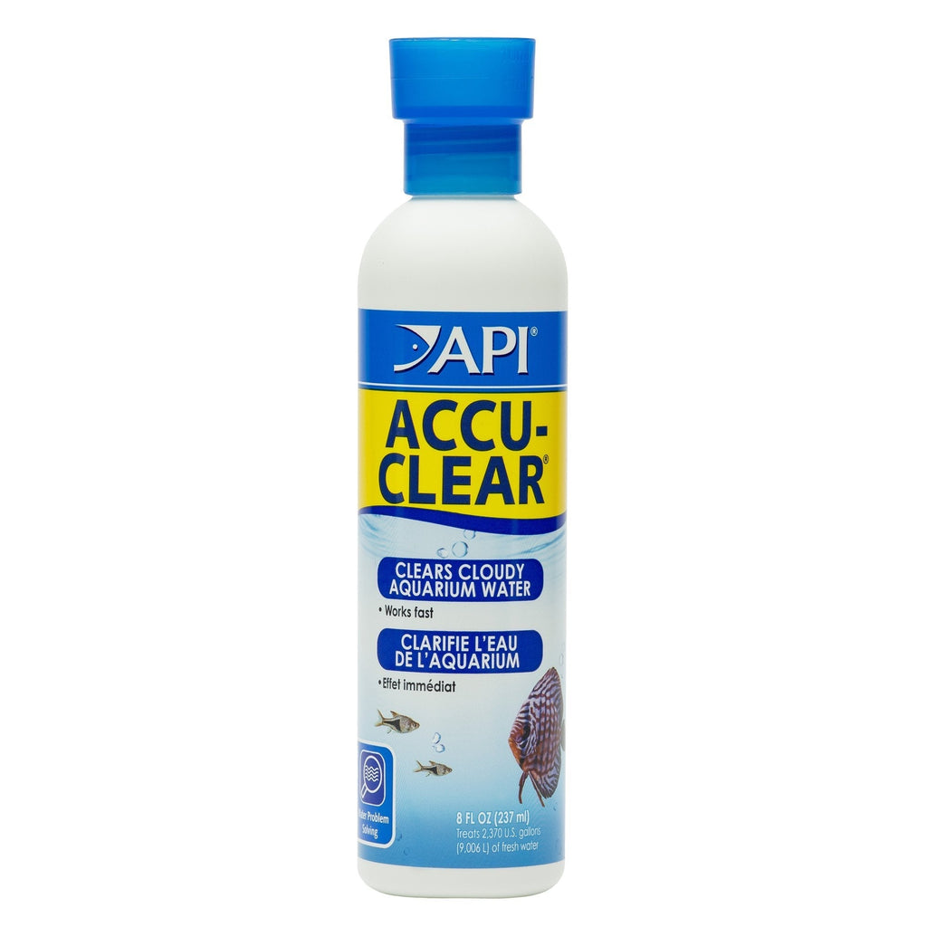 API ACCU-CLEAR Freshwater Aquarium Water Clarifier 8-Ounce Bottle - PawsPlanet Australia