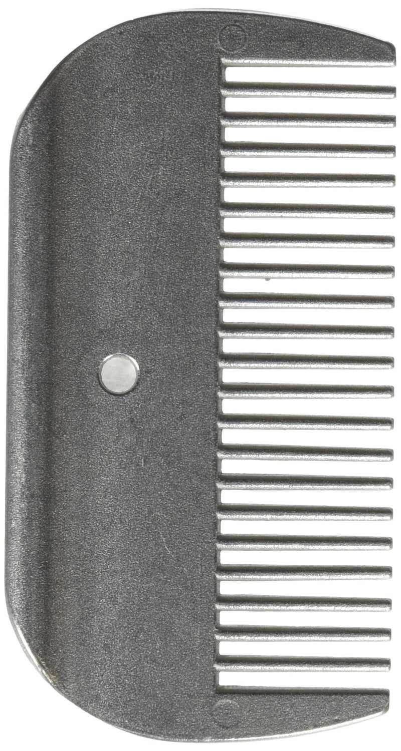Partrade 077271 Mane Comb for Horses Silver, 4inch - PawsPlanet Australia