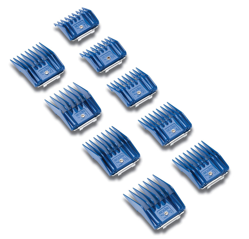 [Australia] - Andis Pet Clipper Comb Set 9 Piece Standard 